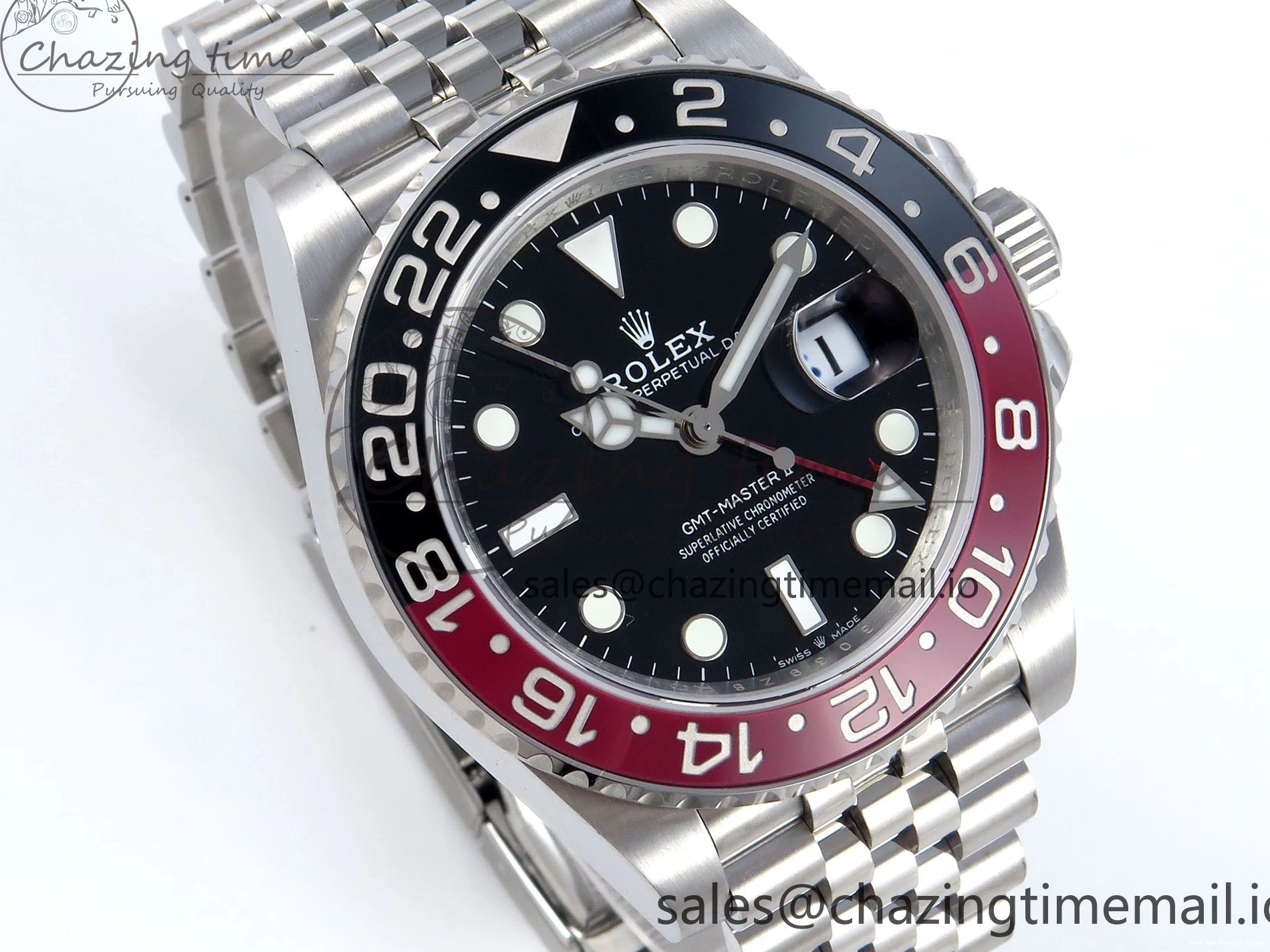 Good Copy Rolex Watches Red MoistureWicking 277 Bracelet Best on II Black SS Jubilee 1:1 Edition 904L Ceramic GMT-Master SH3285 V 126710 QF 1219